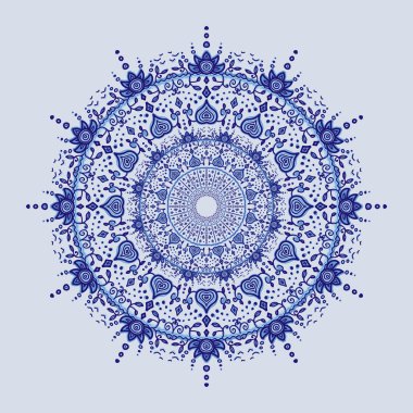 Asya mandala arka plan