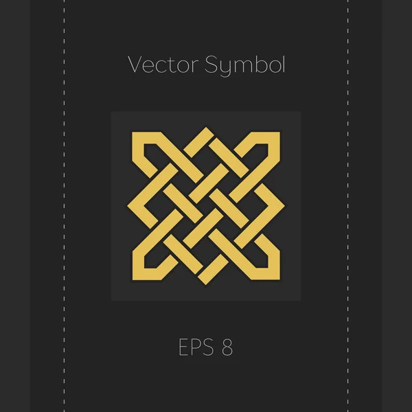 Vektor geometrický symbol — Stockový vektor