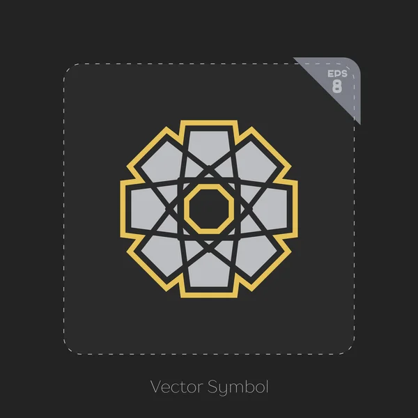 Vector geometriska symboler — Stock vektor