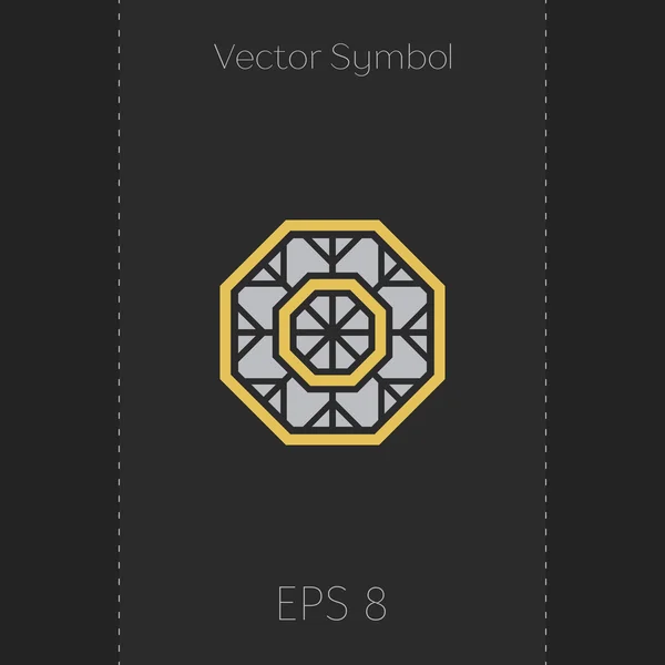 Vector geometric symbols — Stock Vector