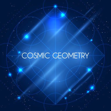 Vektör sihirli geometri işareti