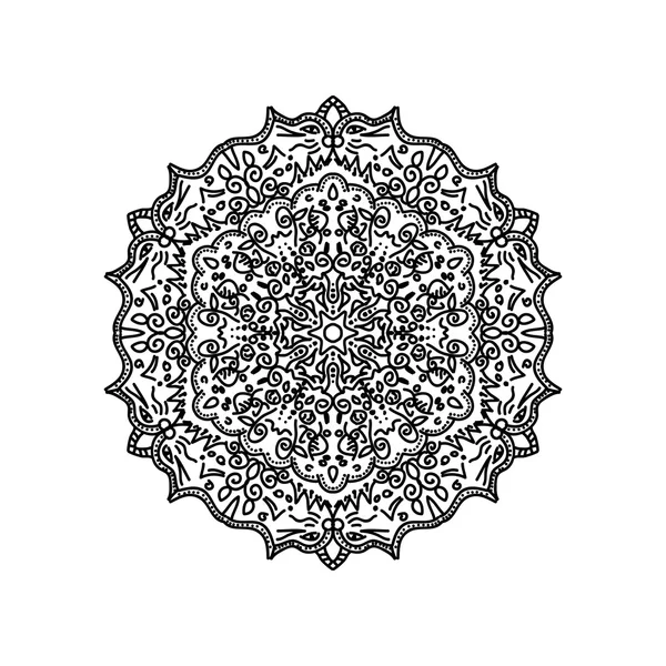 Aziatische mandala achtergrond — Stockvector