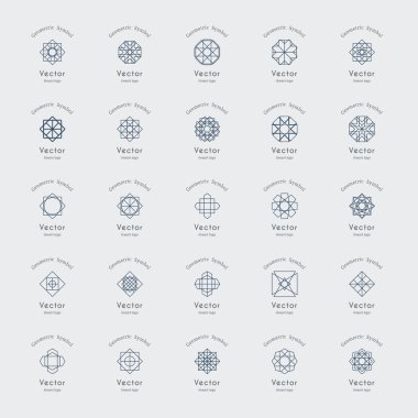 Vektör geometrik simgeler