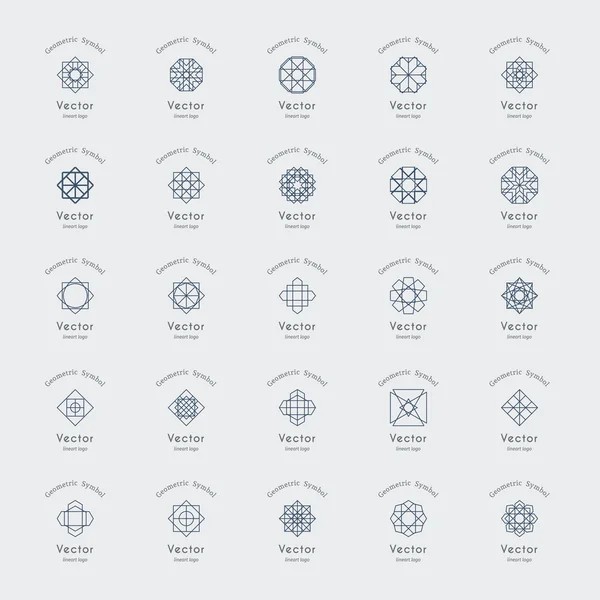 Vektör geometrik simgeler