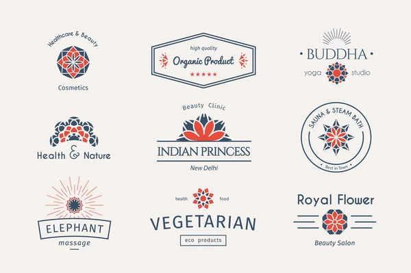 Vektör Asya logo Şablonlar