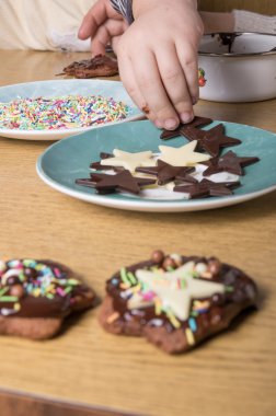 Genç bo çerezleri dekorasyon