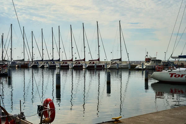 Gdynia Poland July 2020 Marina Gdynia Town — Stock Photo, Image