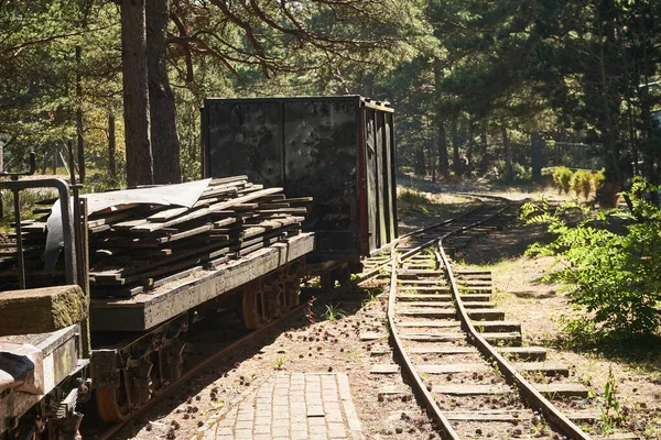 Staré Vlakové Nádraží Napájení Dělovou Baterií — Stock fotografie