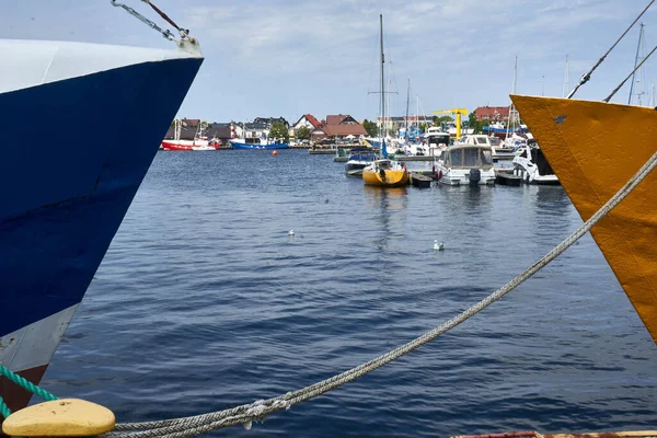 Jastarnia Oinerabia Poland July 2020 View Jastarnia Marina — Stock Photo, Image