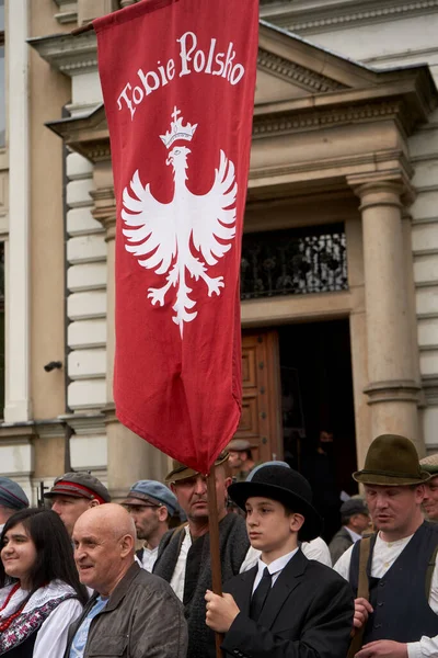 Gliwice Polônia Maio 2021 Reconstrução Lutas Durante Revolta Silesiana — Fotografia de Stock