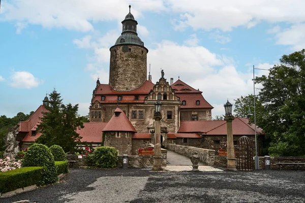 Lesn Niederschlesien Polen Juli 2021 Blick Auf Die Burg Czoch — Stockfoto