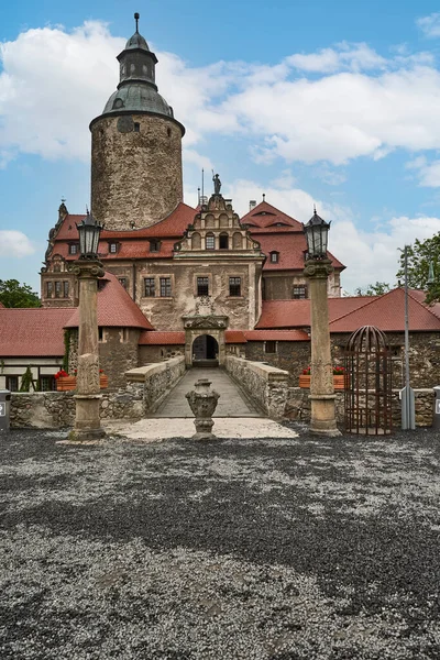 Lesn Niederschlesien Polen Juli 2021 Blick Auf Die Burg Czoch — Stockfoto