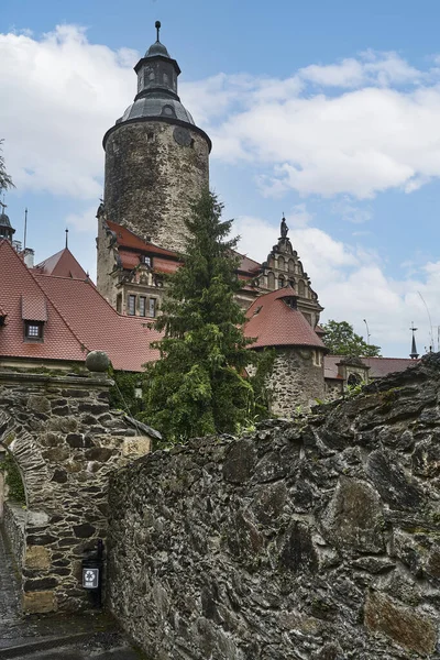 Larren Baixa Silésia Polônia Julho 2021 Vista Castelo Czoch Lesna — Fotografia de Stock