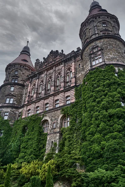 Walbrzych Lower Silesia Poland June 2021 View Ksiaz Castle Walbrzych — Stock Photo, Image