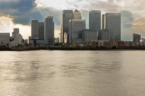 Canary wharf — Stock Photo, Image