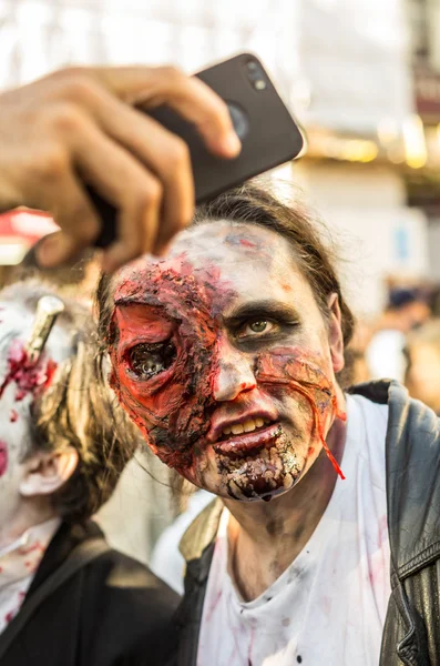 Welt-Zombi-Tag - London 2014 — Stockfoto