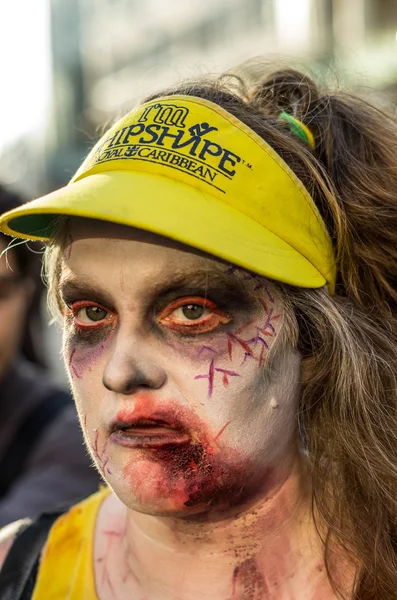Światowy dzień Zombi - Londyn 2014 — Zdjęcie stockowe