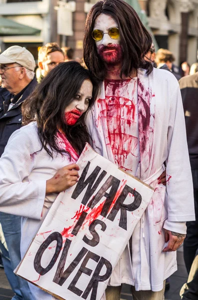 Welt-Zombi-Tag - London 2014 — Stockfoto