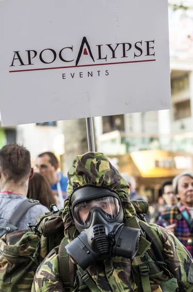 World Zombi day - London 2014 — Stock Photo, Image