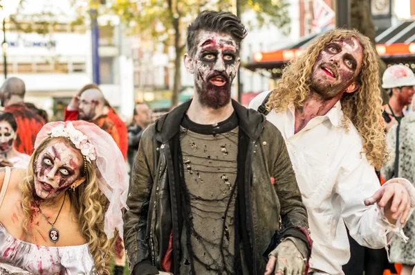 Welt-Zombi-Tag - London 2014 — Stockfoto