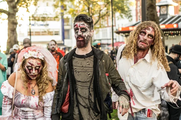 Welt-Zombi-Tag - London 2014 — Stockfoto