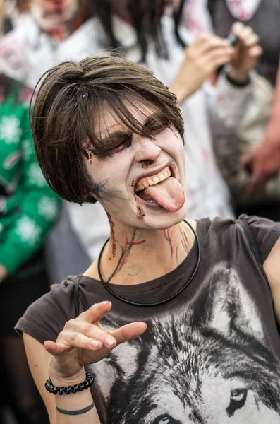 Welt-Zombi-Tag - London 2014 — Stockfoto