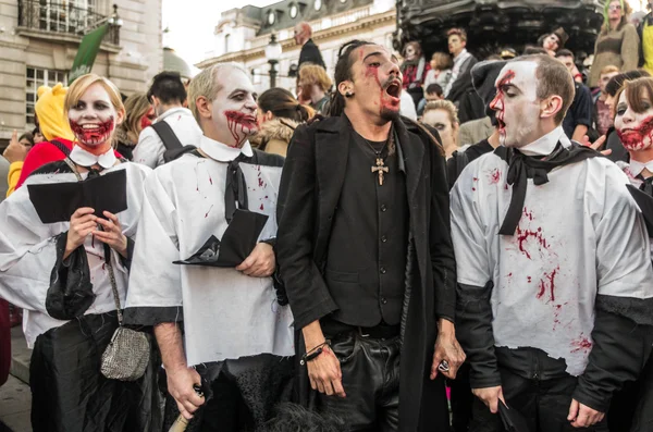 Всемирный день зомби - Лондон 2014 — стоковое фото
