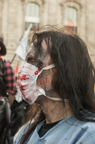 Всемирный день зомби - Лондон 2014 — стоковое фото