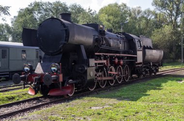 eski buharlı lokomotif