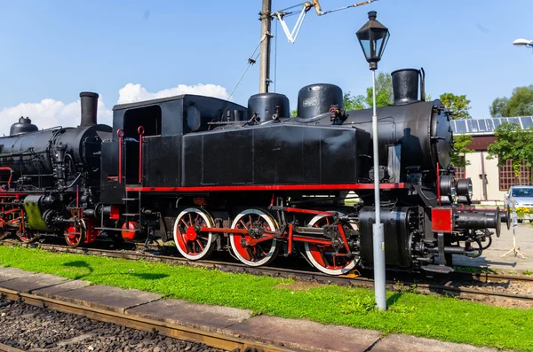 Alte Dampflokomotive — Stockfoto