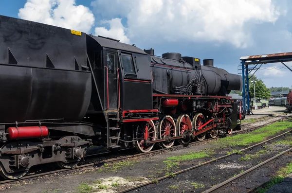 Vecchia locomotiva a vapore — Foto Stock