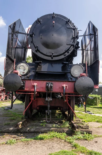 Vieja locomotora de vapor — Foto de Stock