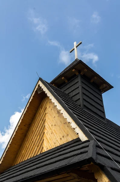 Holzkapelle — Stockfoto