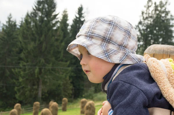 Concerned boy — Stock Photo, Image