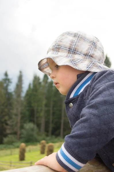 Concerned boy — Stock Photo, Image