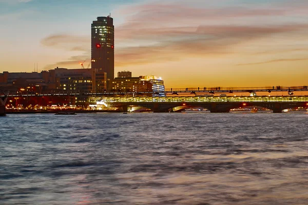 Thames rivier, Londen — Stockfoto