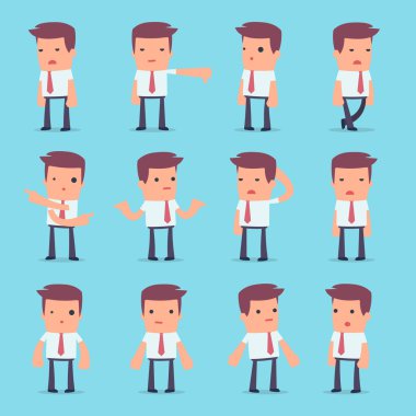 Düz basit karakter Yöneticisi kullanmak üzere tasarım