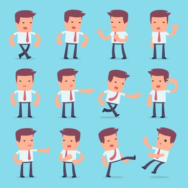 Düz basit karakter Yöneticisi kullanmak üzere tasarım