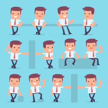 Düz basit karakter Yöneticisi kullanmak üzere tasarım