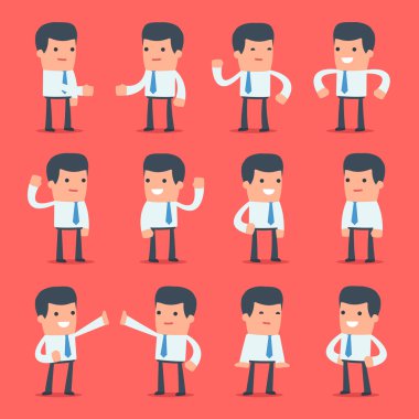 Düz basit karakter Yöneticisi kullanmak üzere tasarım