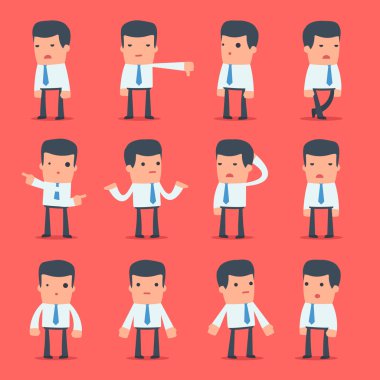 Düz basit karakter Yöneticisi kullanmak üzere tasarım