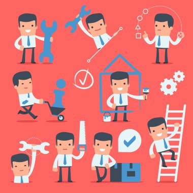 Daire basit karakter Yöneticisi