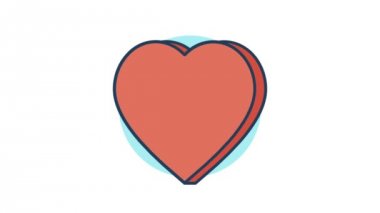 Kalp simgesi 360 derece döndürme