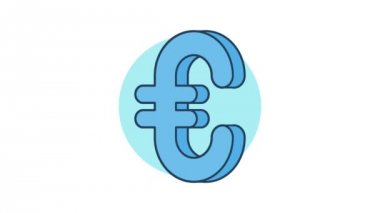 Euro simgesi 360 derece döndürme