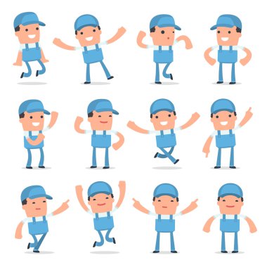 Kutluyor ve Gülen ve Neşeli Karakter Tamirci seti