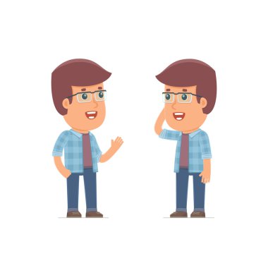 Sakin karakter Freelancer haber onun arkadaşına anlatır.