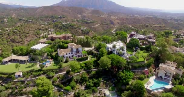 Деревня в Андалусии, Испания — стоковое видео