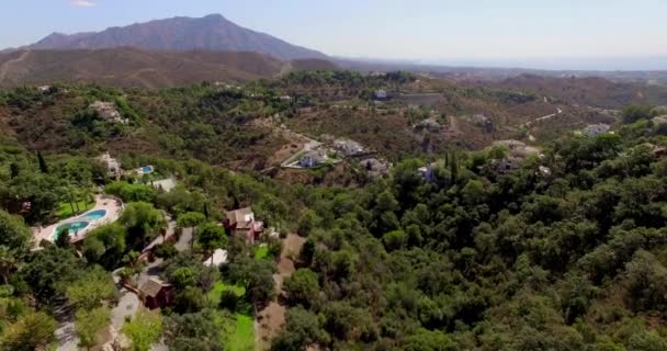 Montañas españolas en Andalucía — Vídeos de Stock
