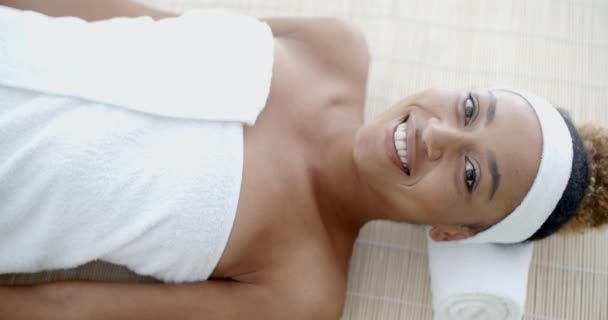 Kadın spa Salonu — Stok video