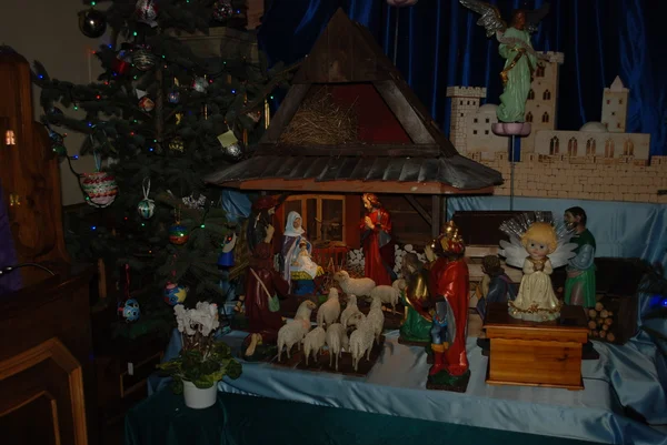 Christmas Nativity Scene — Stock Photo, Image